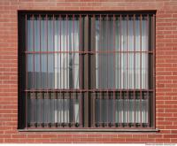 Photo Texture of Window Barred 0005